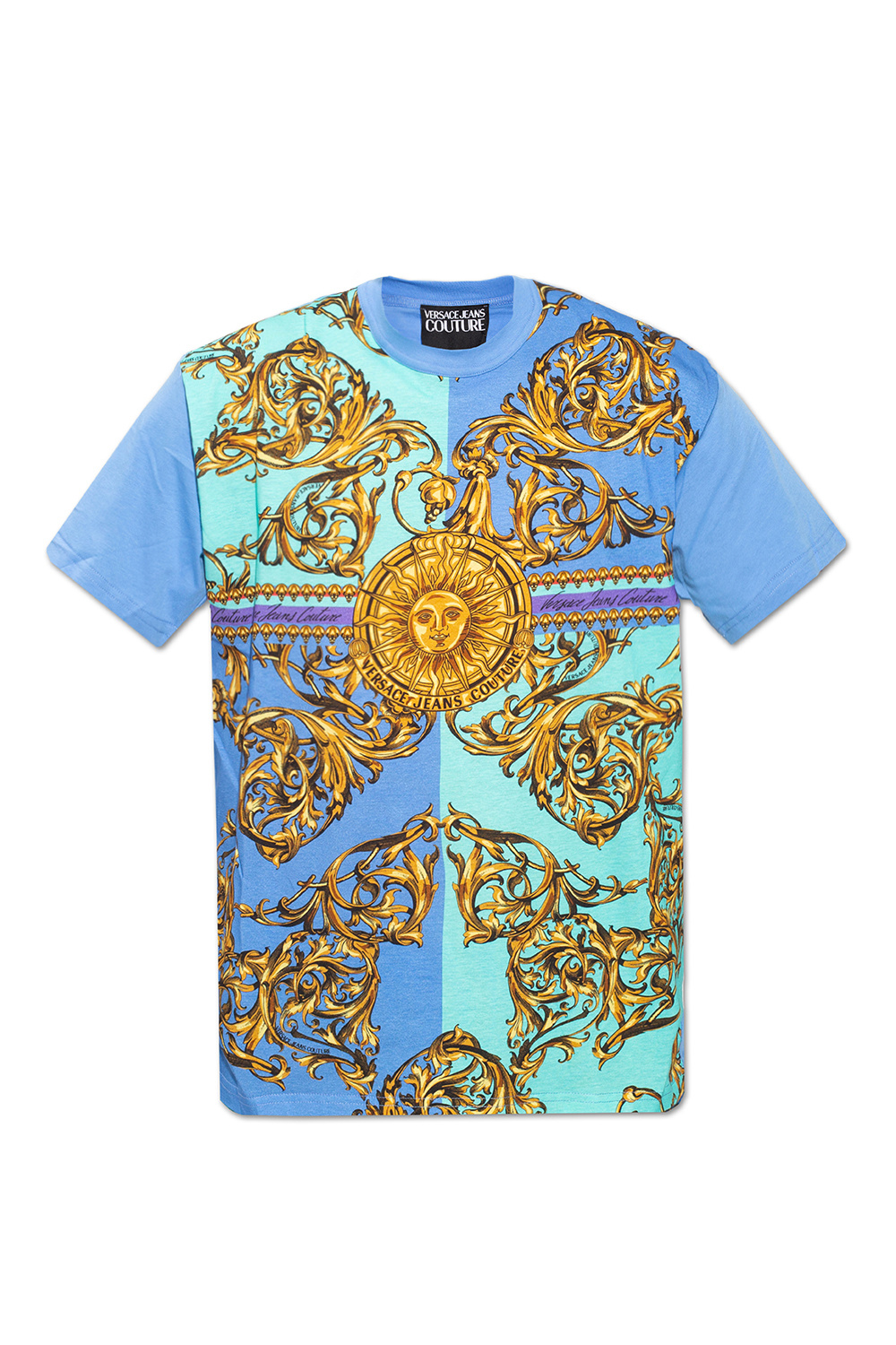 Versace Jeans Couture T-shirt with 'Garland Sun' motif | Men's